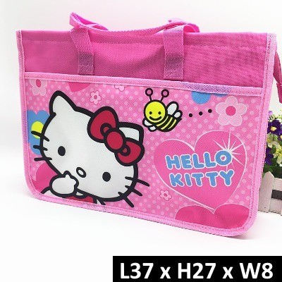 Hello Kitty Tote Tuition Bag - School Activity Bag - A4 size Bag